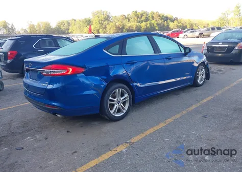 2018 Ford Fusion Hybrid Se z USA, uszkodzony, nr VIN 3FA6P0LU9JR225965